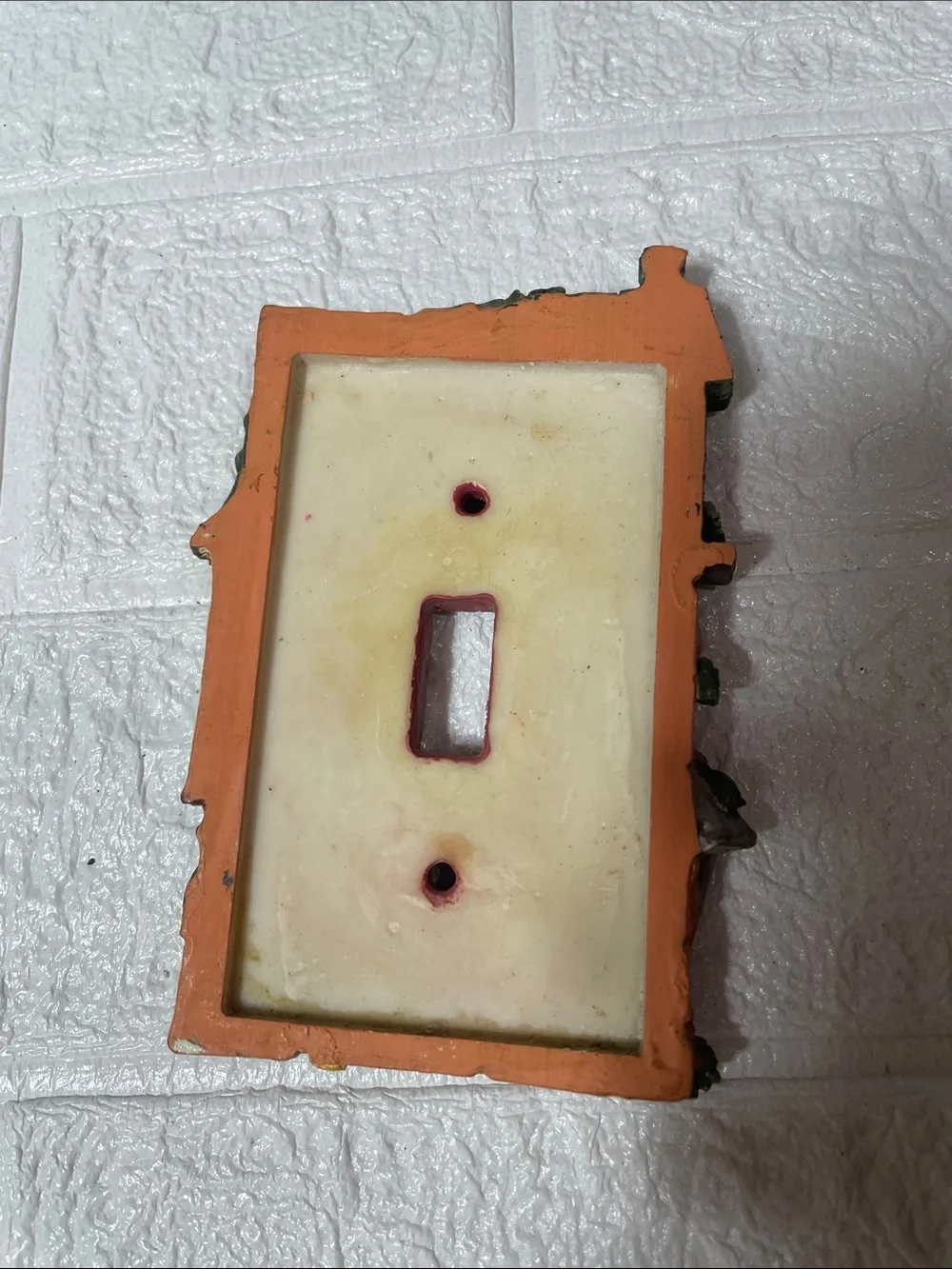 VTG Figi Graphics 1997 Birdhouse Light Switch Cover Plate 3D Cottagecore